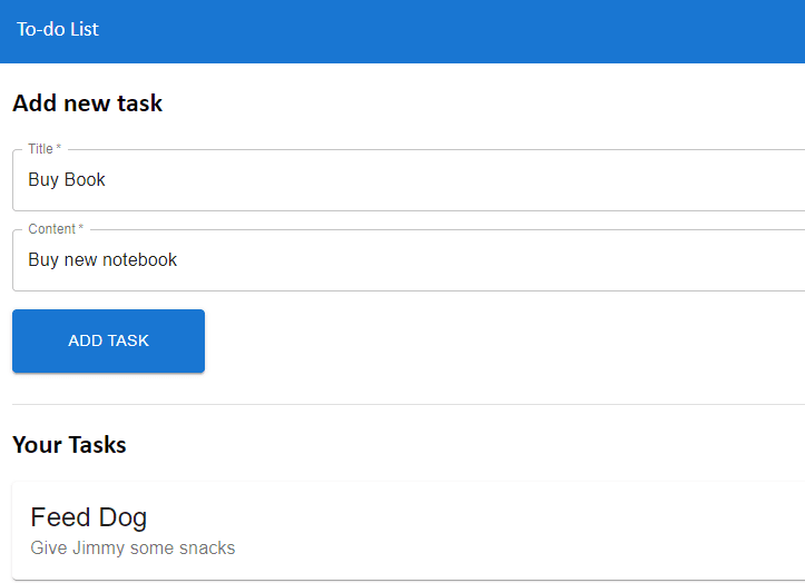 Todo List